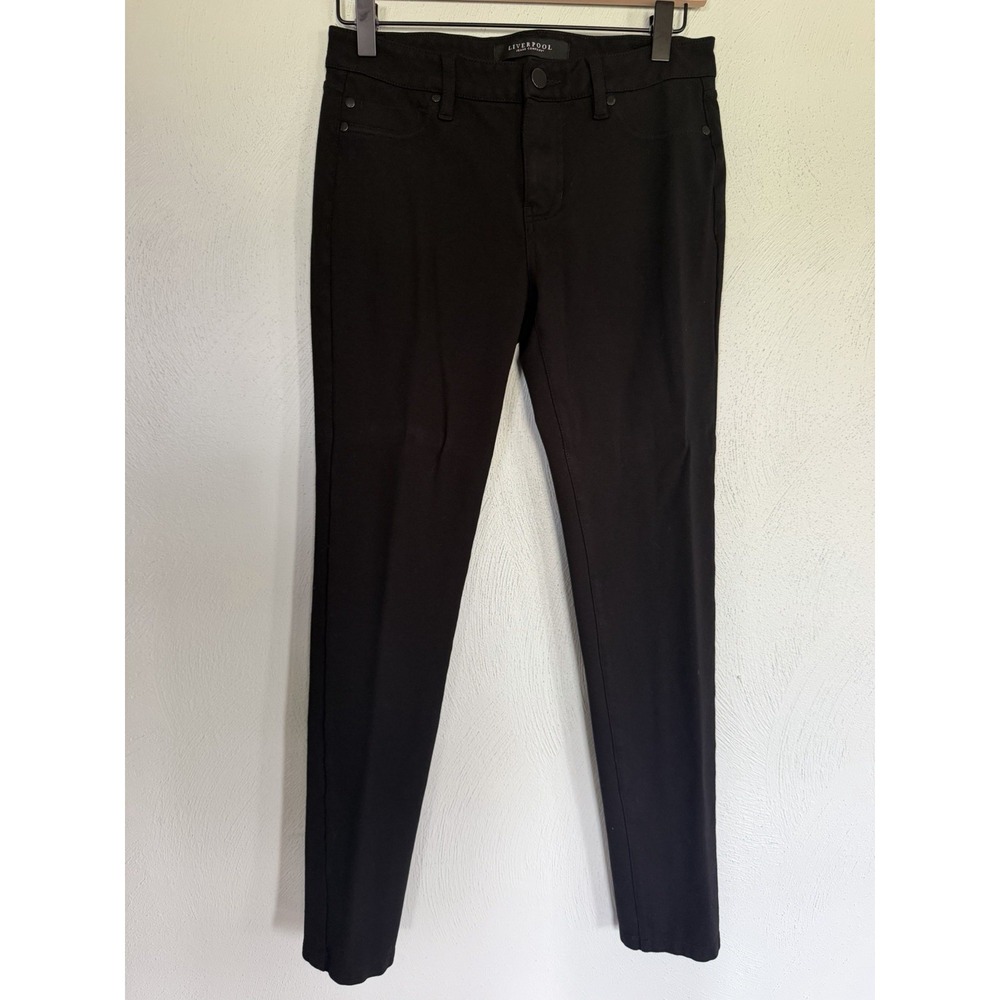 Liverpool Los Angeles stretch pants slim-leg silhouette business office casual